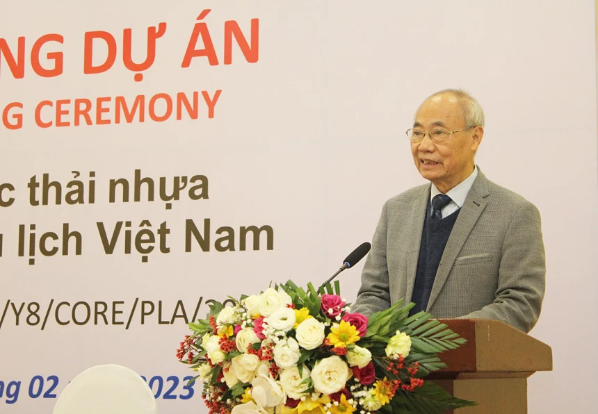 Project Opening Ceremony of reducing plastic waste in Vietnam tourism sector